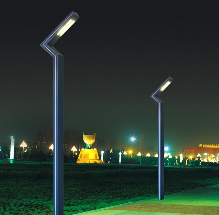 Pol aluminium modern dan sederhana 3-4 meter untuk lampu halaman taman vila luar