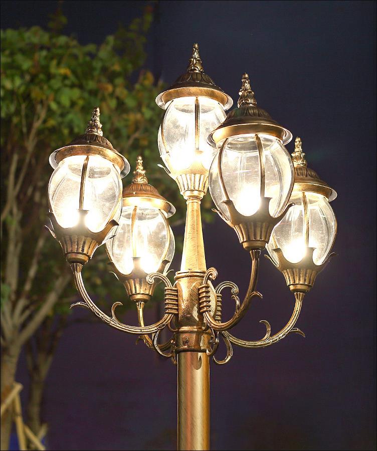 Rancangan Baru Dekorasi Luar Jalan Garden Lamp Pole